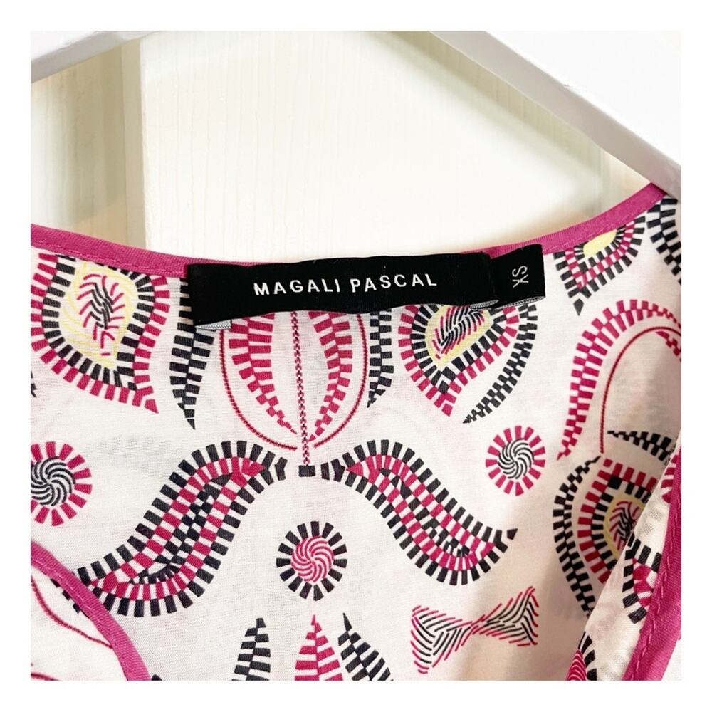 Anthropologie x Magali Pascal Lula Floral Tiered Dress Silk Blend Mini Sz XS - Picture 10 of 12